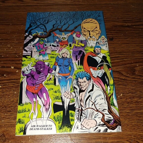 Official Handbook of Marvel Universe Book of the Dead Deluxe Edition Air-Walker - Picture 2 of 3